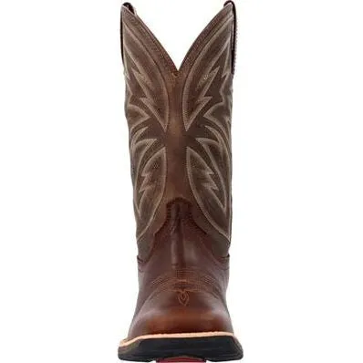 Rocky Men's Tall Oaks 12" ST Slip Resist Western Work Boot -Bone- RKW0405