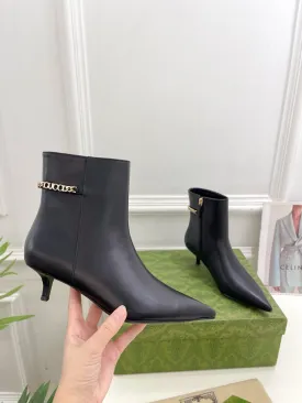 SE1495 Women's Gucci Signoria Ankle Boot / Size5-10