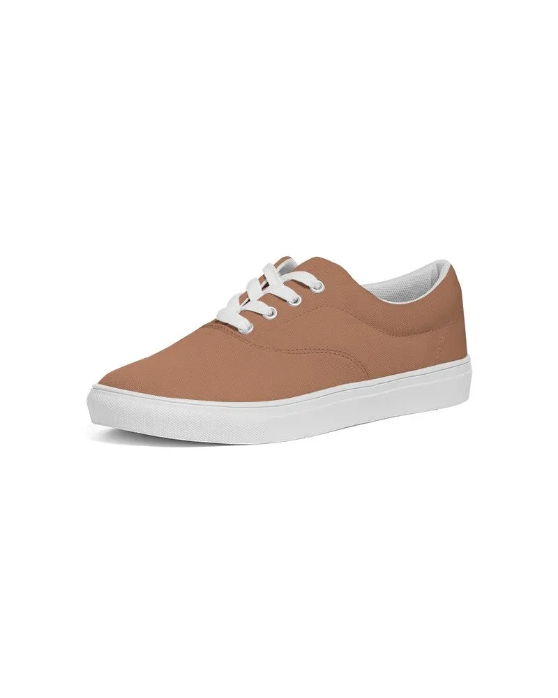 Shaded Pastel Orange Canvas Sneakers | Women's | C0M45Y60K30