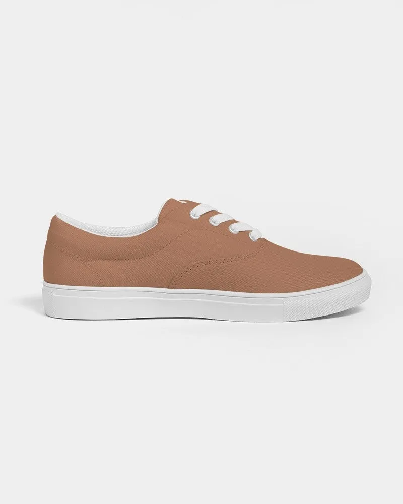 Shaded Pastel Orange Canvas Sneakers | Women's | C0M45Y60K30