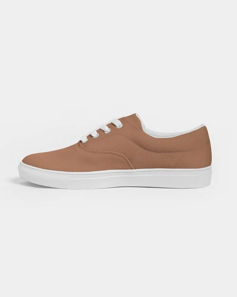 Shaded Pastel Orange Canvas Sneakers | Women's | C0M45Y60K30