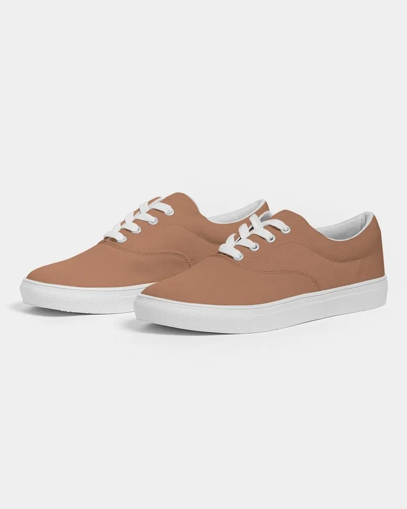 Shaded Pastel Orange Canvas Sneakers | Women's | C0M45Y60K30