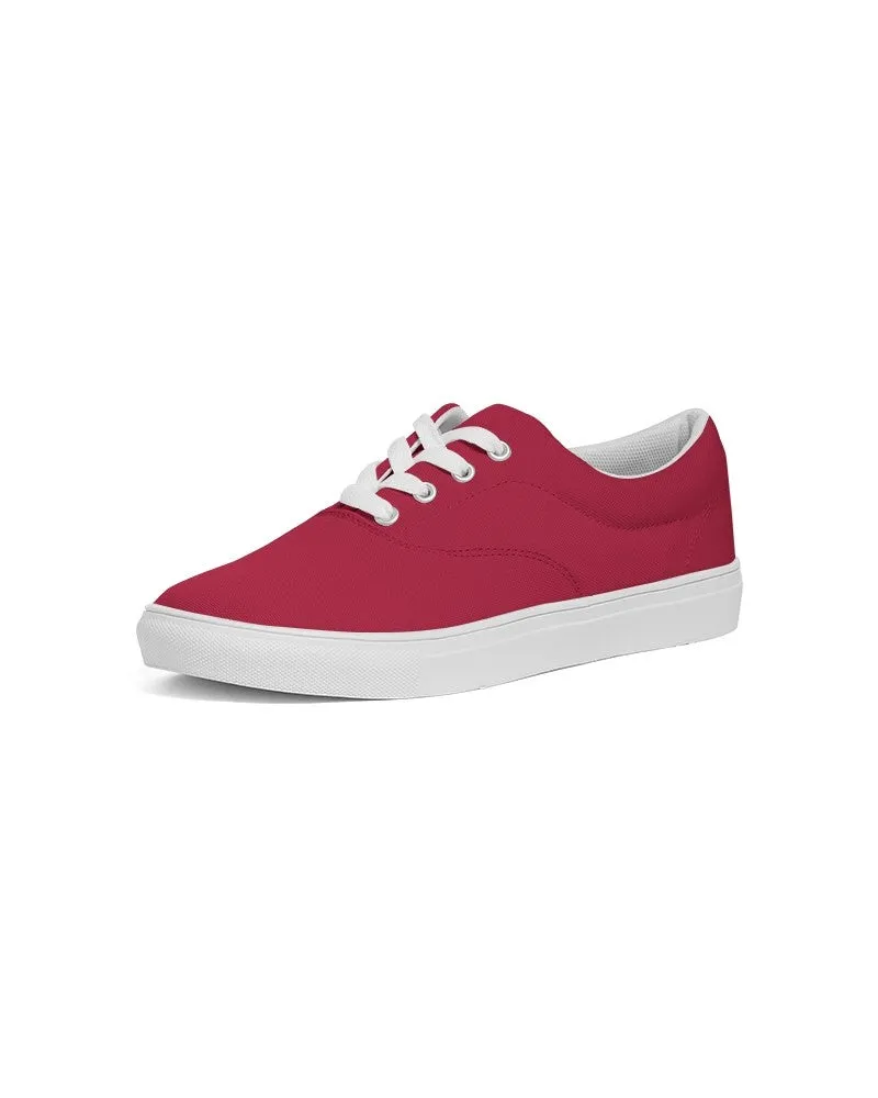 Shaded Red Canvas Sneakers | Women's | C0M100Y75K30