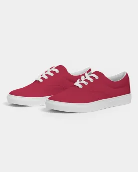 Shaded Red Canvas Sneakers | Women's | C0M100Y75K30