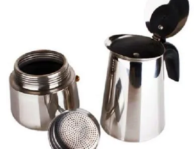 Stainless Steel Espresso Pot (300ml)