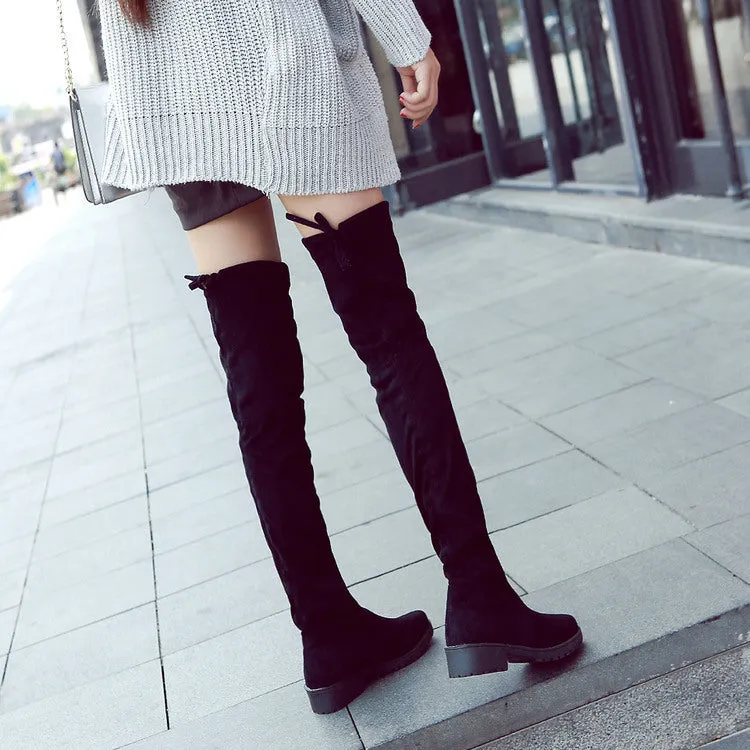 Thigh High Boots Female Winter Boots Women Over The Knee Boots