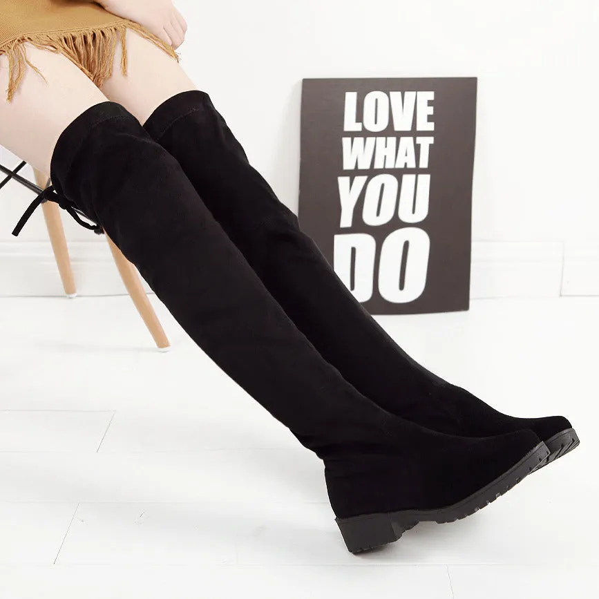 Thigh High Boots Female Winter Boots Women Over The Knee Boots