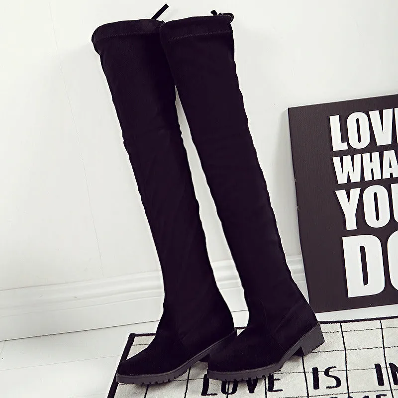 Thigh High Boots Female Winter Boots Women Over The Knee Boots