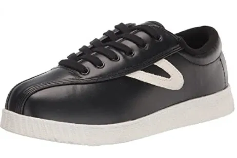 Tretorn Women's Sneakers NyLite Plus Black Leather