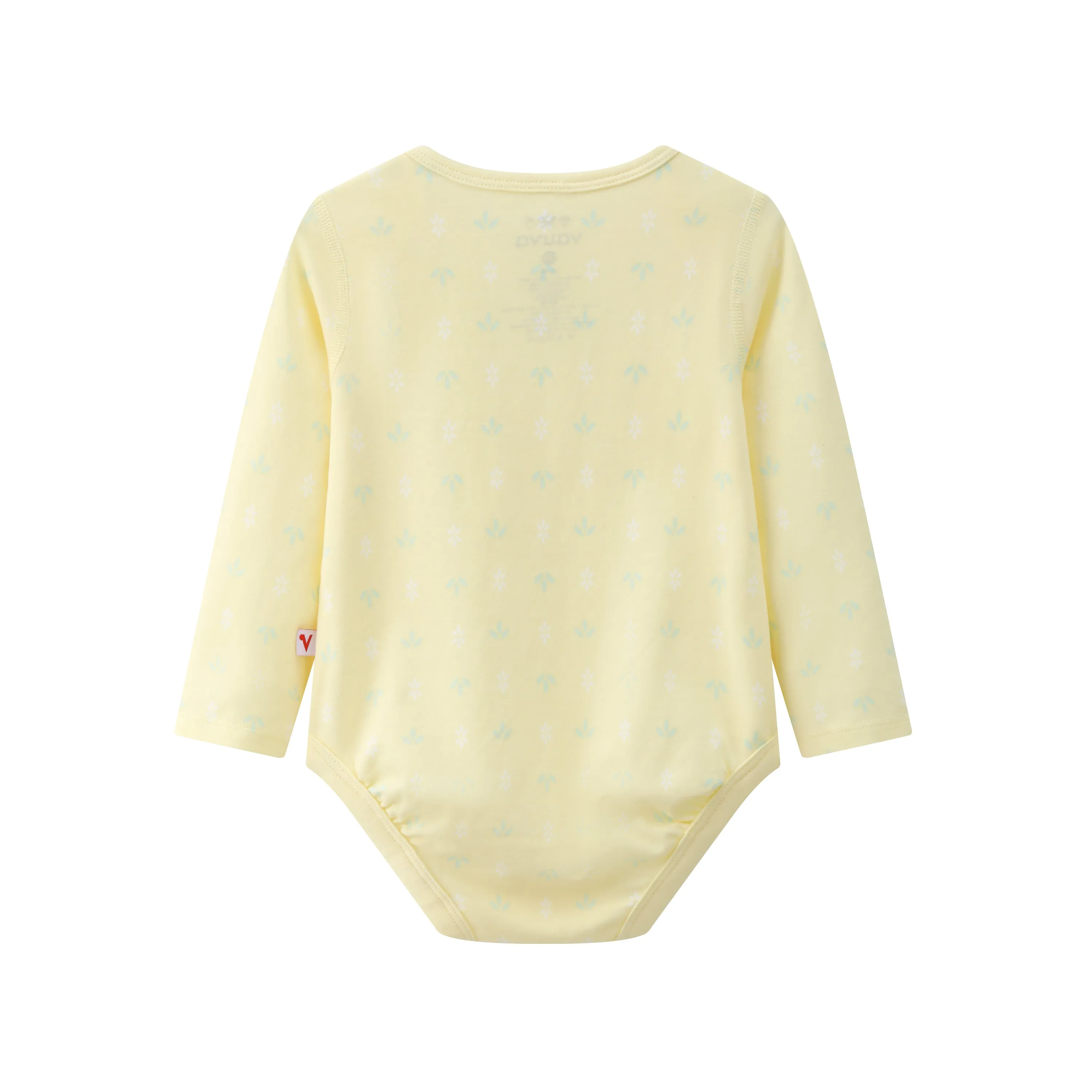 Vauva BBNS - Organic Cotton White/Light Yellow Bodysuits (2-pack)