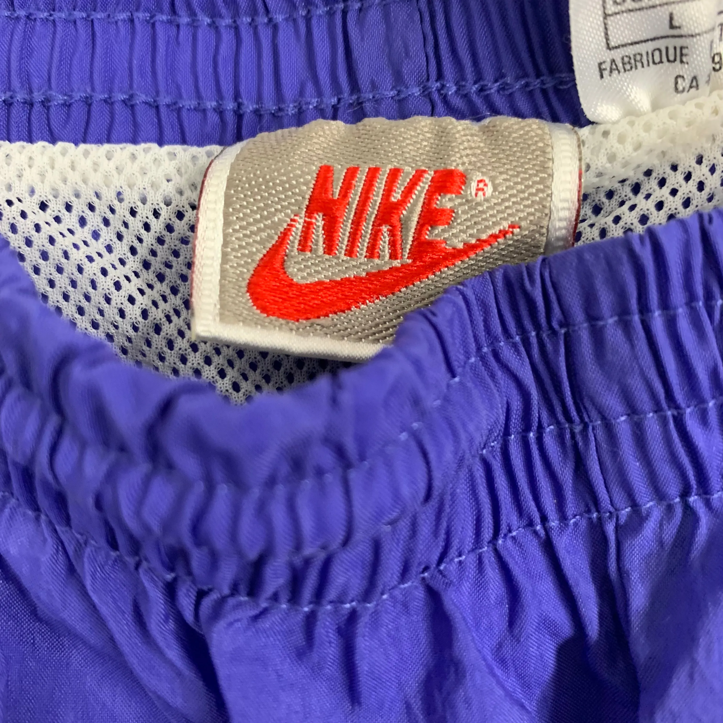 Vintage Nike "Nylon" Tonal Shorts