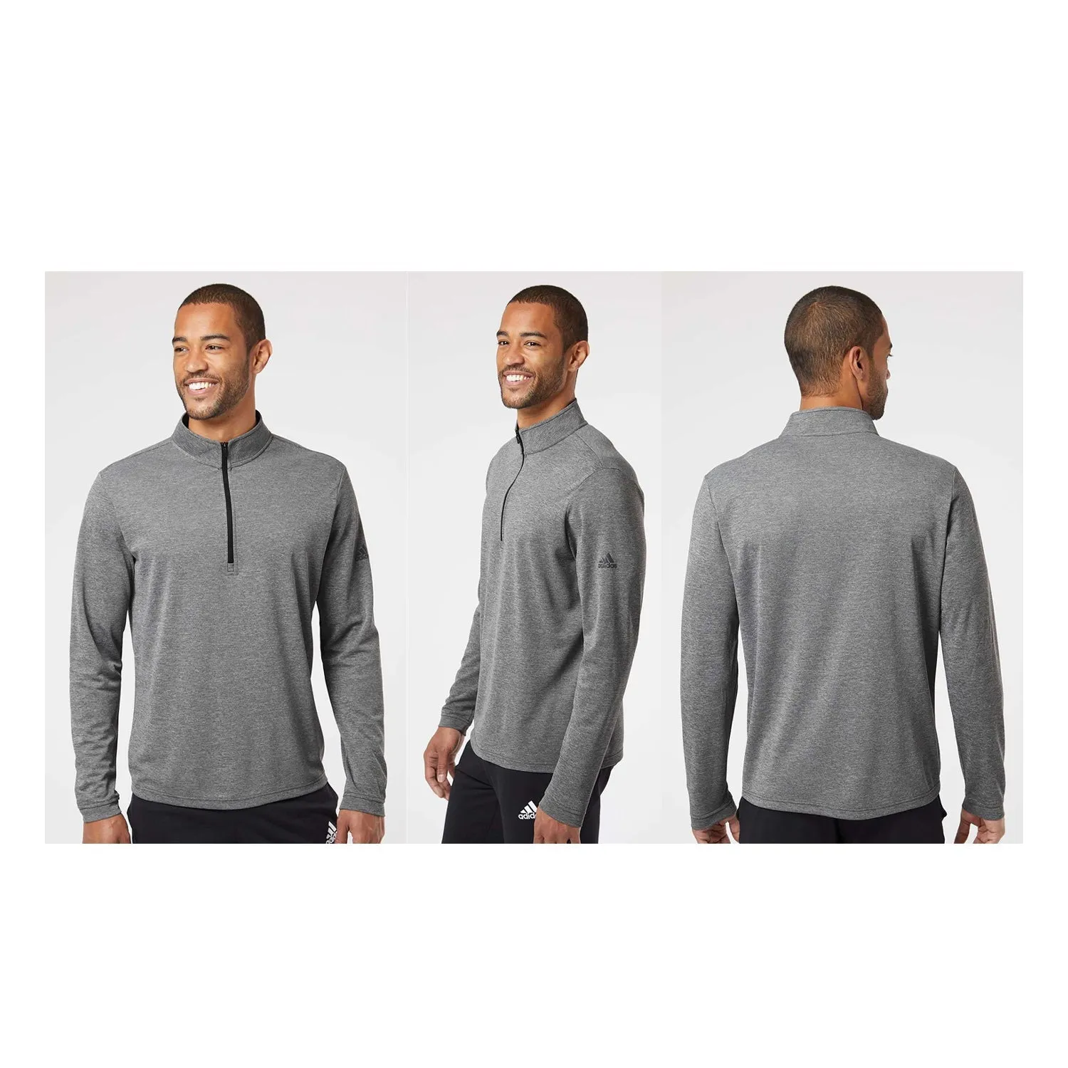 Winthrop Adidas LIGHTWEIGHT Quarter-Zip with Choice of Sport