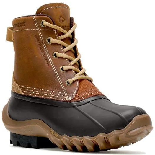 Wolverine Women's Torrent Waterproof Duck Boot - Cognac- W880227