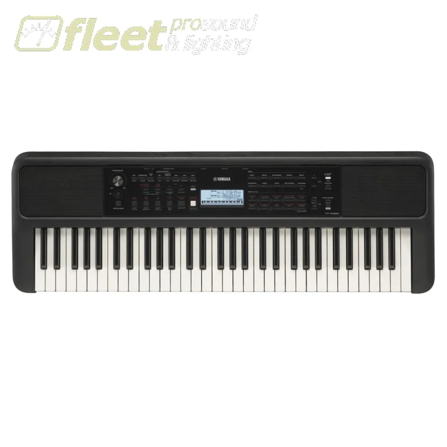 Yamaha PSR-E383 61-key Portable Touch Sensitive Keyboard w/Adaptor